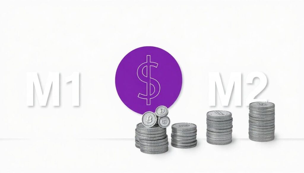 Что такое денежная масса (M0, M1, M2). - иллюстрация