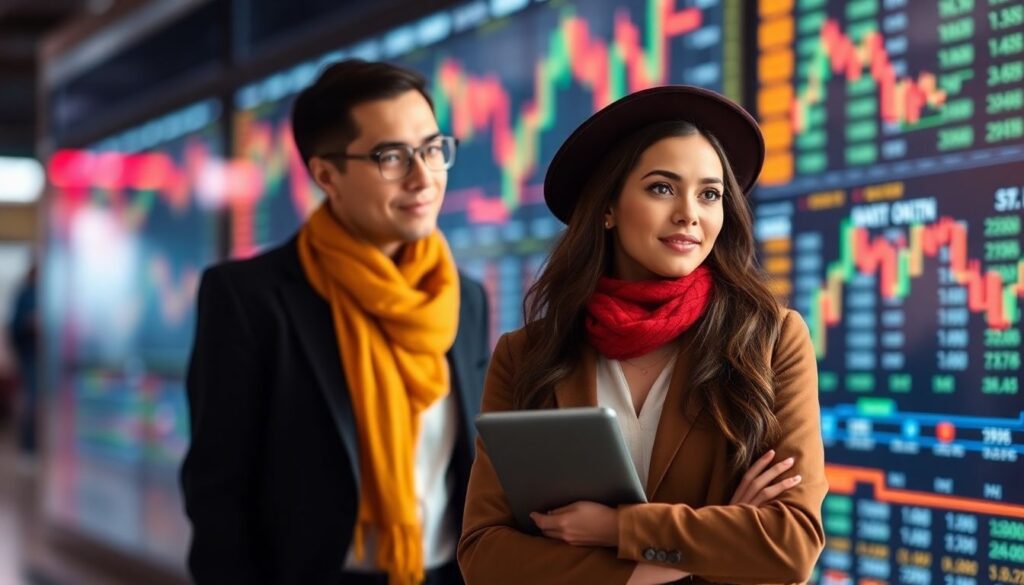 Торговля на основе межрыночного анализа. - иллюстрация