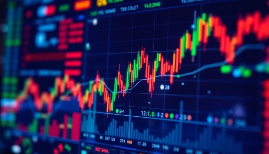 Торговля на основе межрыночного анализа. - иллюстрация