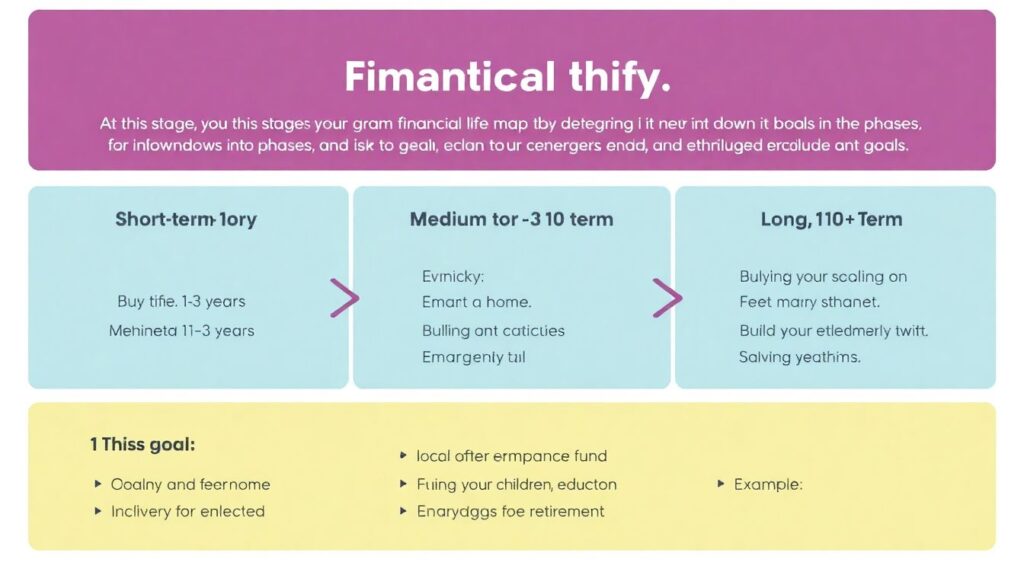 Как создать финансовую карту жизни и следовать ей. - иллюстрация
