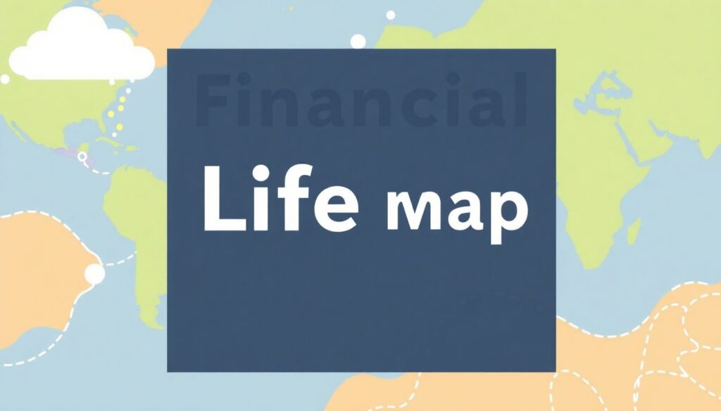 Как создать финансовую карту жизни и следовать ей. - иллюстрация