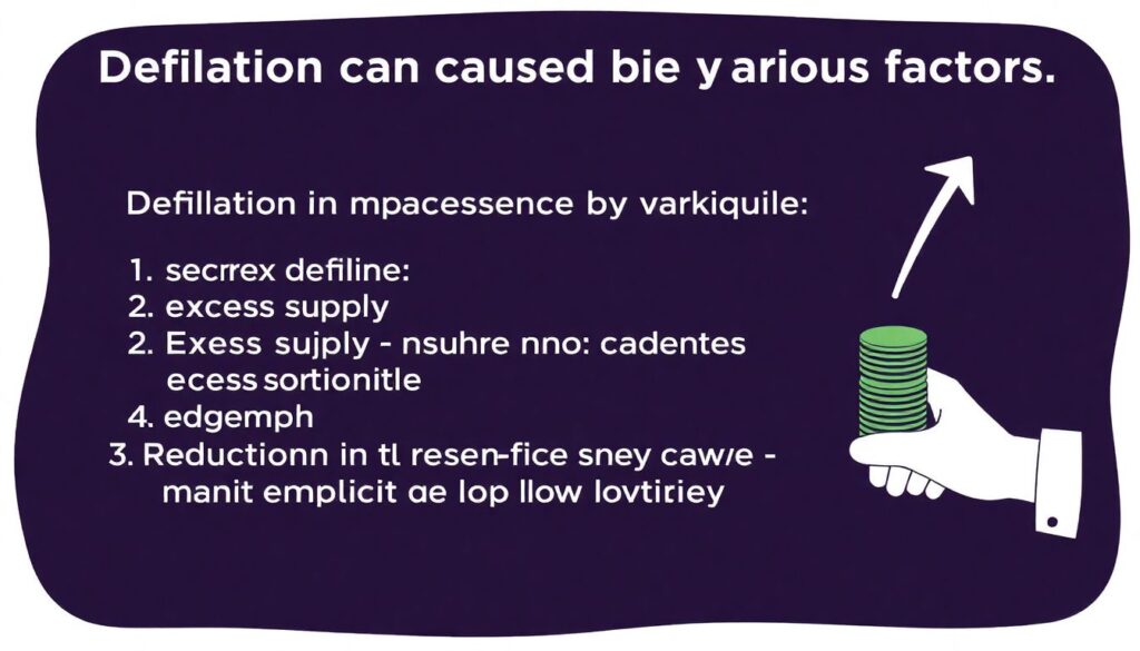 Что такое дефляция и почему она может быть опаснее инфляции. - иллюстрация