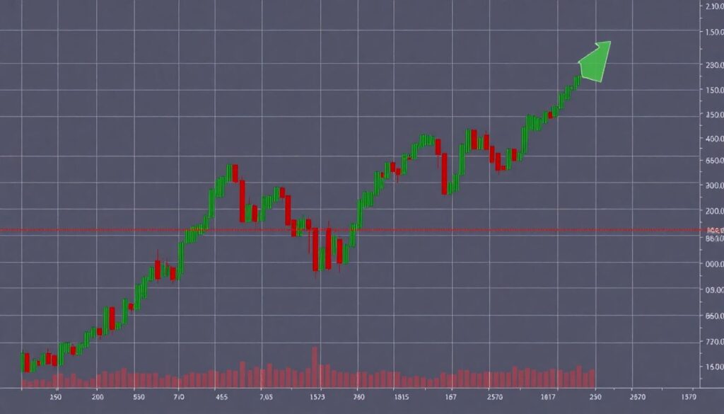 Торговля по паттерну Клин. - иллюстрация