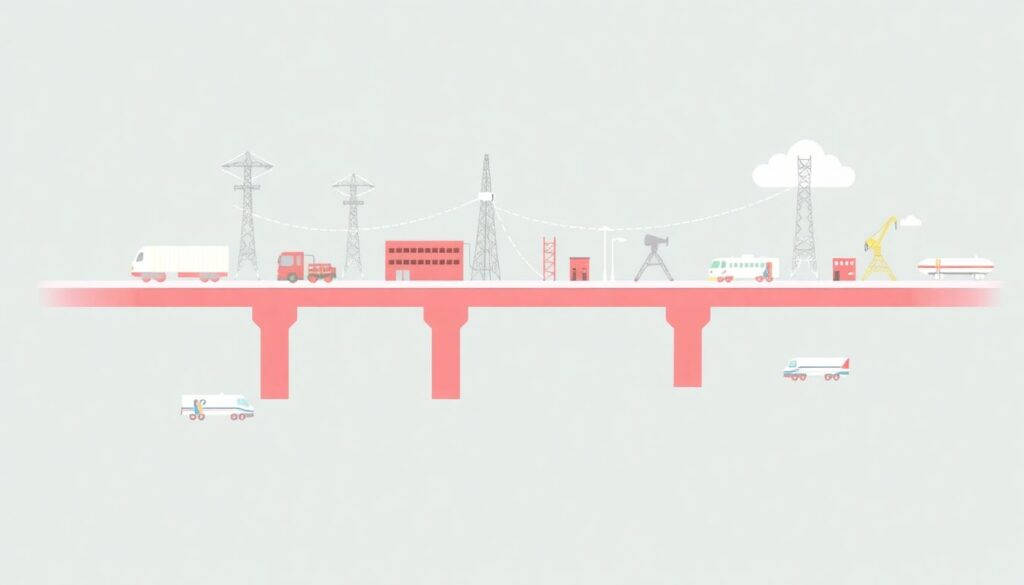 Что такое инвестиции в инфраструктуру. - иллюстрация