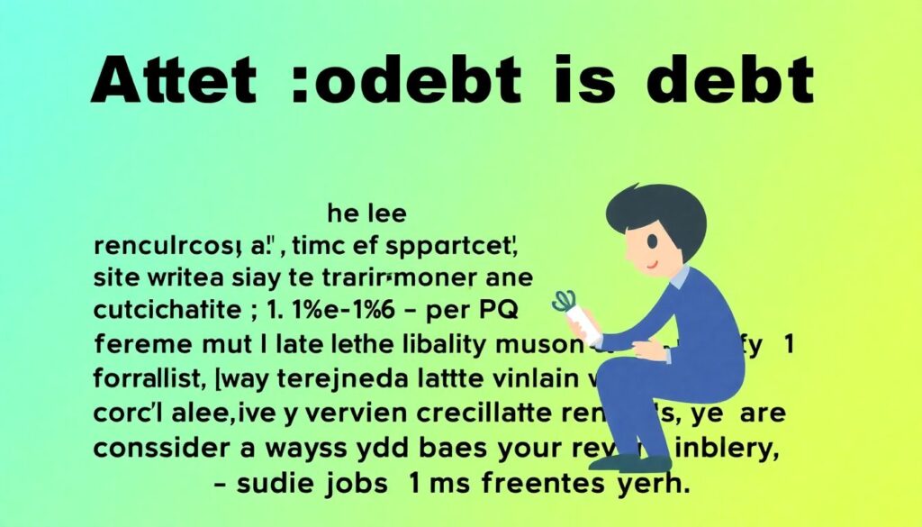 Как составить план по достижению нулевого баланса долгов. - иллюстрация