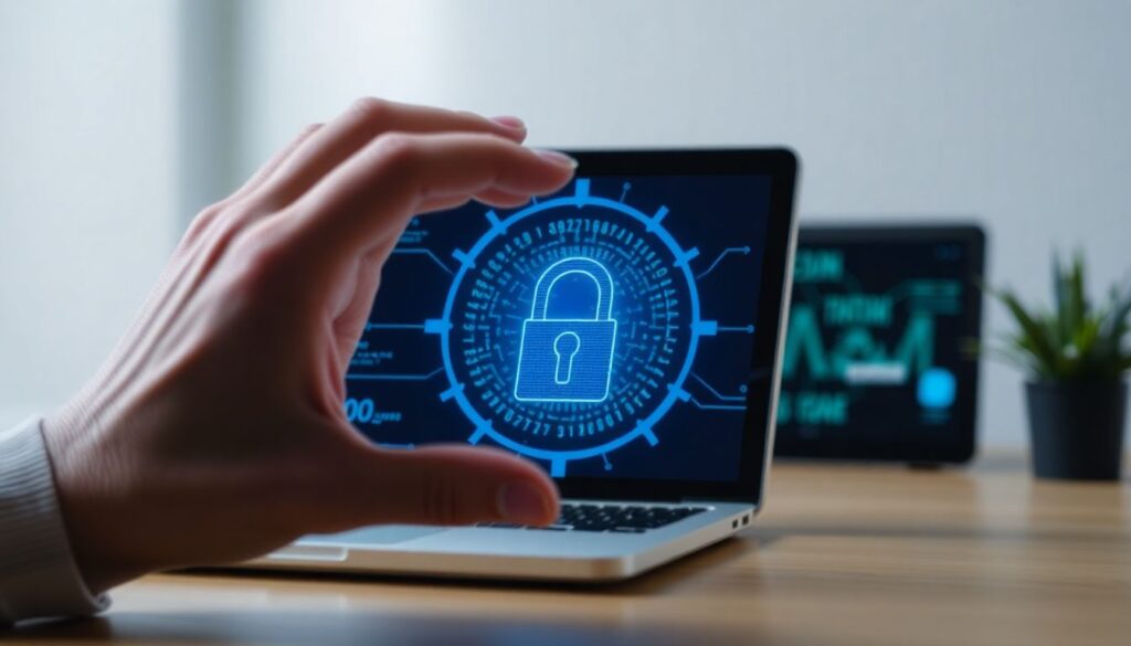 Безопасность в интернете: как защитить свои финансовые данные. - иллюстрация