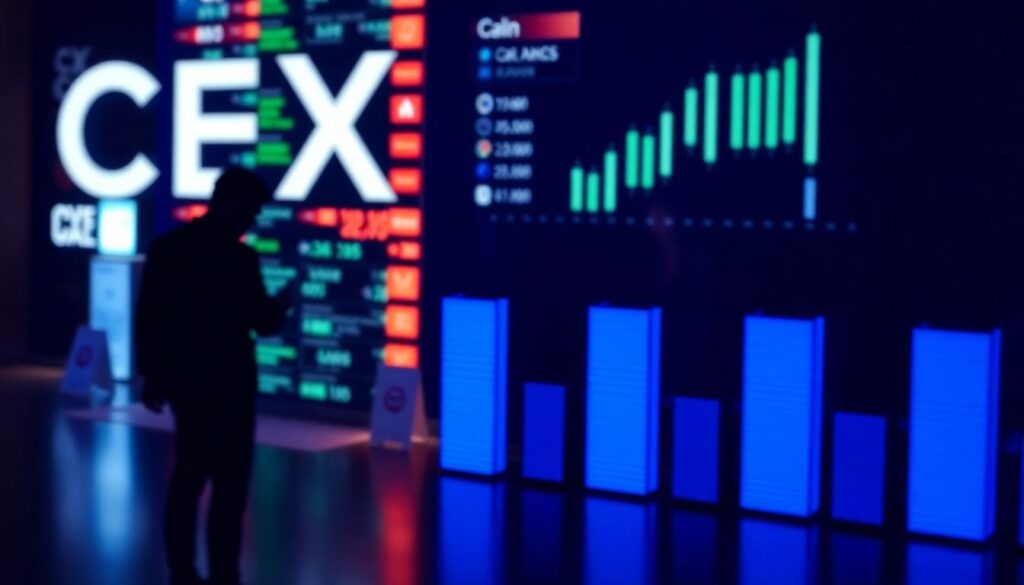 Сравнение CEX и DEX: централизованные и децентрализованные биржи. - иллюстрация