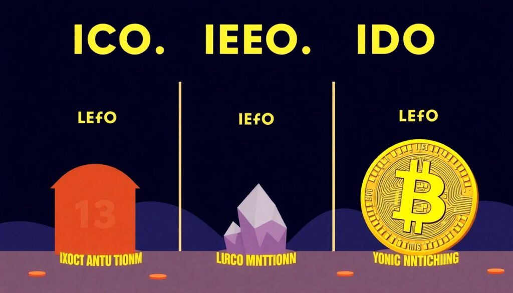 Что такое ICO, IEO, IDO: разбираемся в терминах криптоинвестиций. - иллюстрация