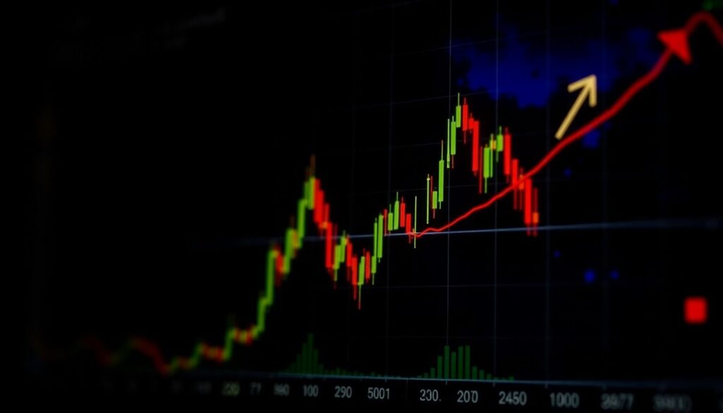Торговля по уровням Фибоначчи. - иллюстрация