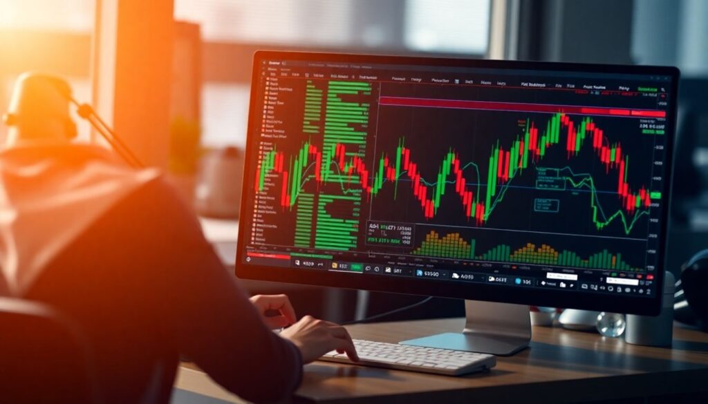 Торговля на коррекциях рынка. - иллюстрация