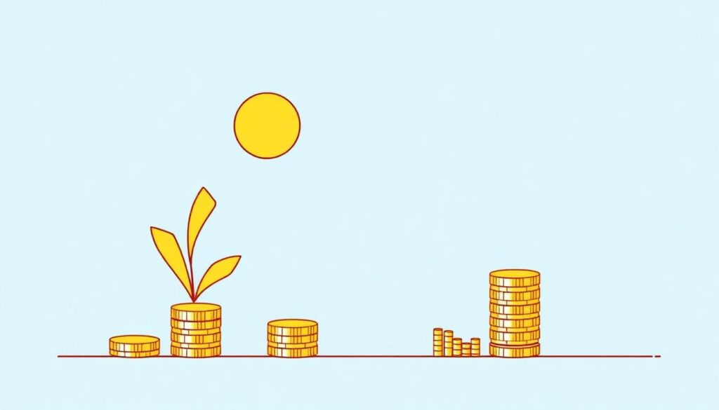 Как начать инвестировать, если у вас маленькая зарплата. - иллюстрация