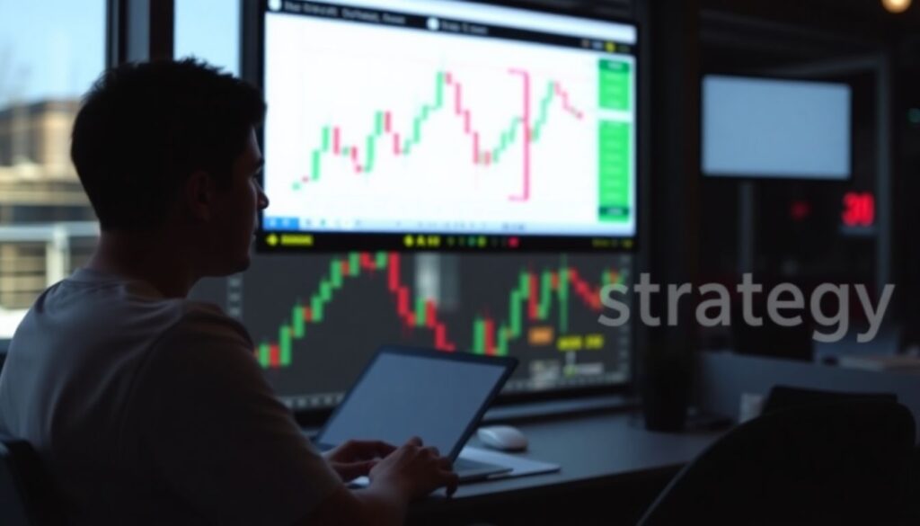 Торговля по стратегии возврат к среднему. - иллюстрация