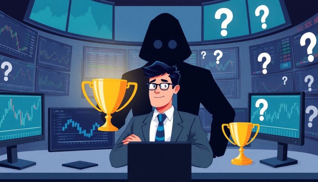 Что такое самоатрибуция и как она влияет на трейдера после успешной сделки. - иллюстрация