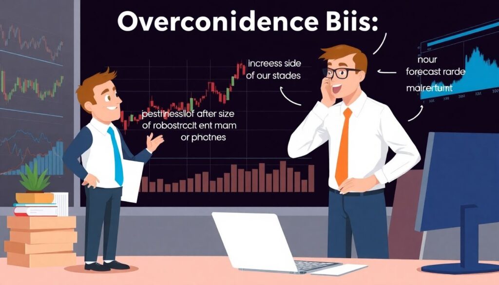 Что такое чрезмерная самоуверенность и как она приводит к убыткам. - иллюстрация