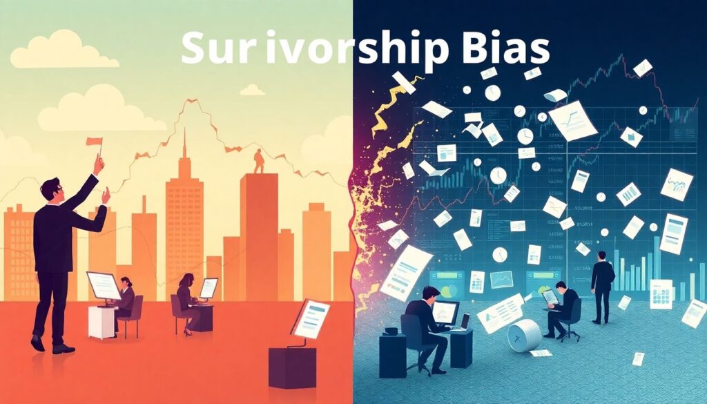 Что такое ошибка выжившего при анализе торговых стратегий. - иллюстрация