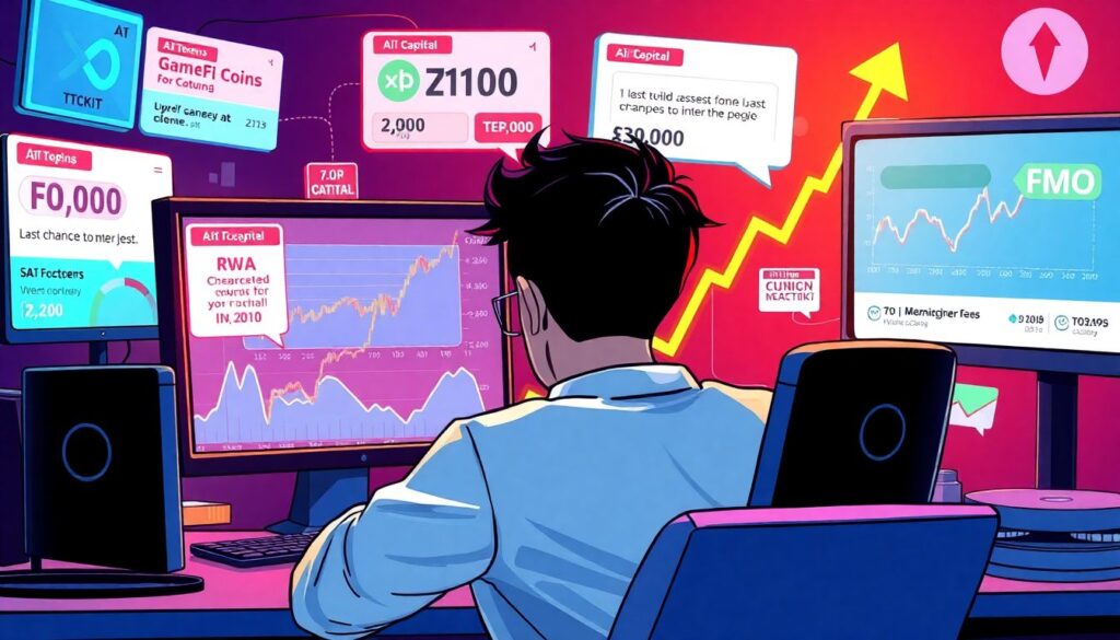 Риски в криптовалютах: как не потерять всё на хайпе и эмоциях - иллюстрация