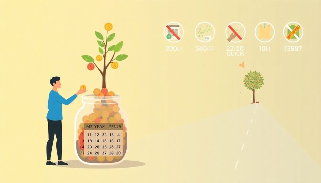 Как работает сложный процент и как он может изменить вашу жизнь через 10–20 лет - иллюстрация