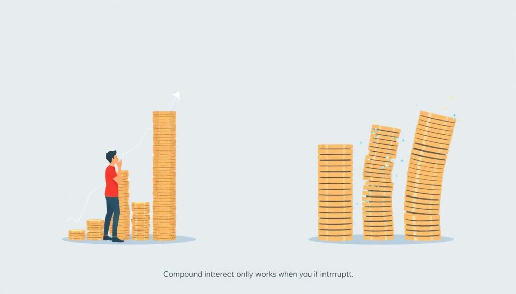Как работает сложный процент и почему время важнее суммы вложений - иллюстрация